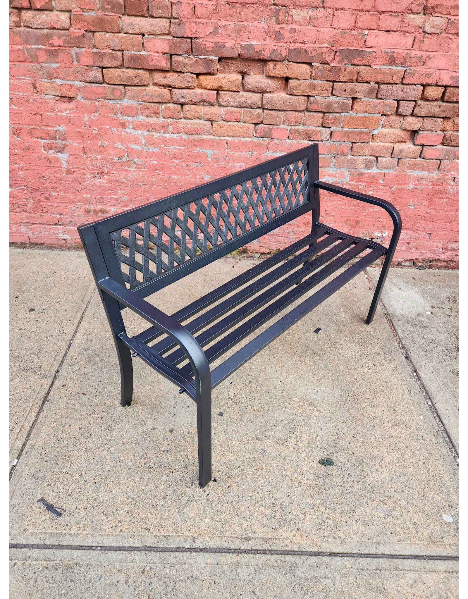 Metal Outdoor Bench