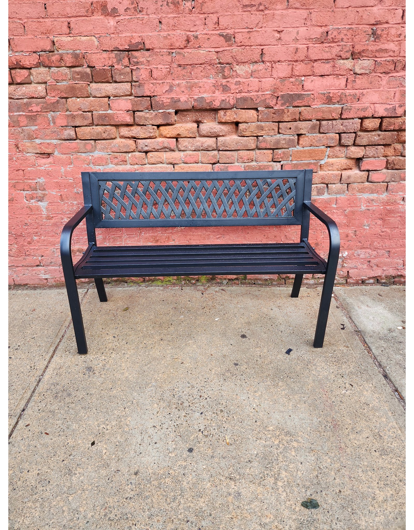 Metal Outdoor Bench