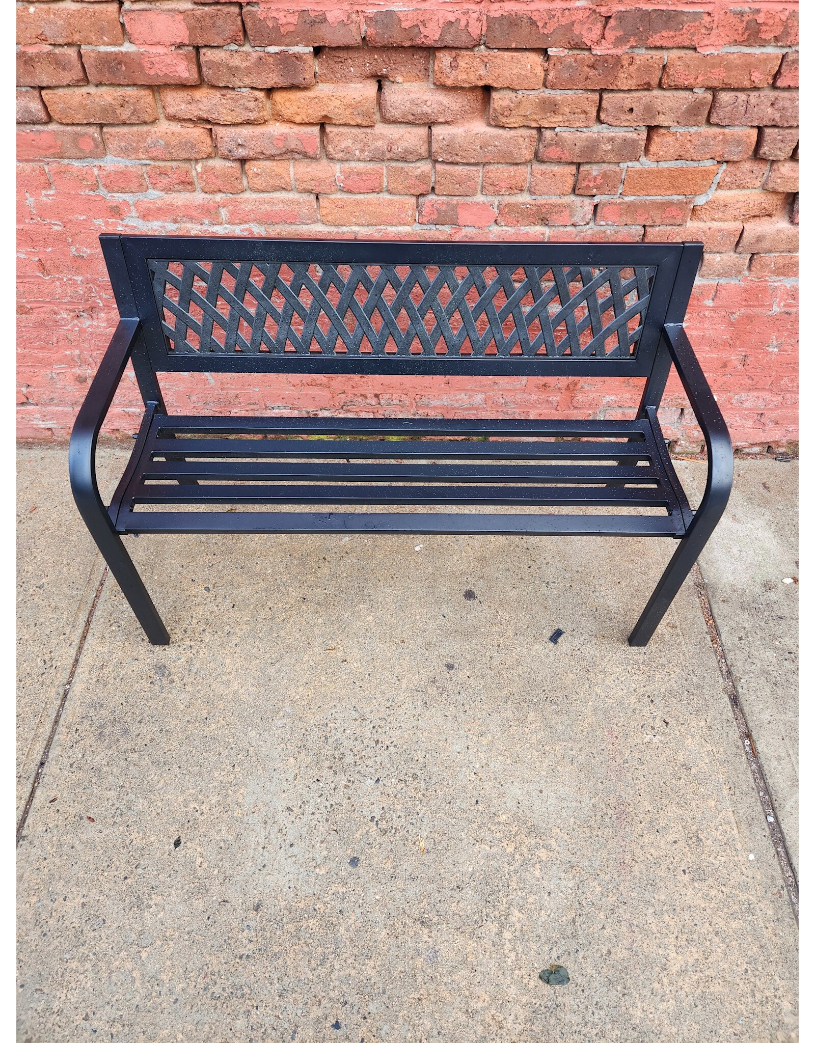 Metal Outdoor Bench