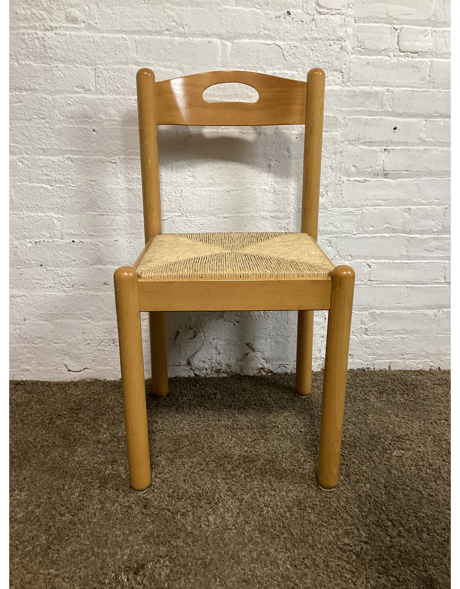 MCM Magistretti Style Birch Chair