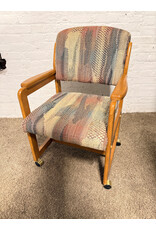 Rolling Dining Room Chair