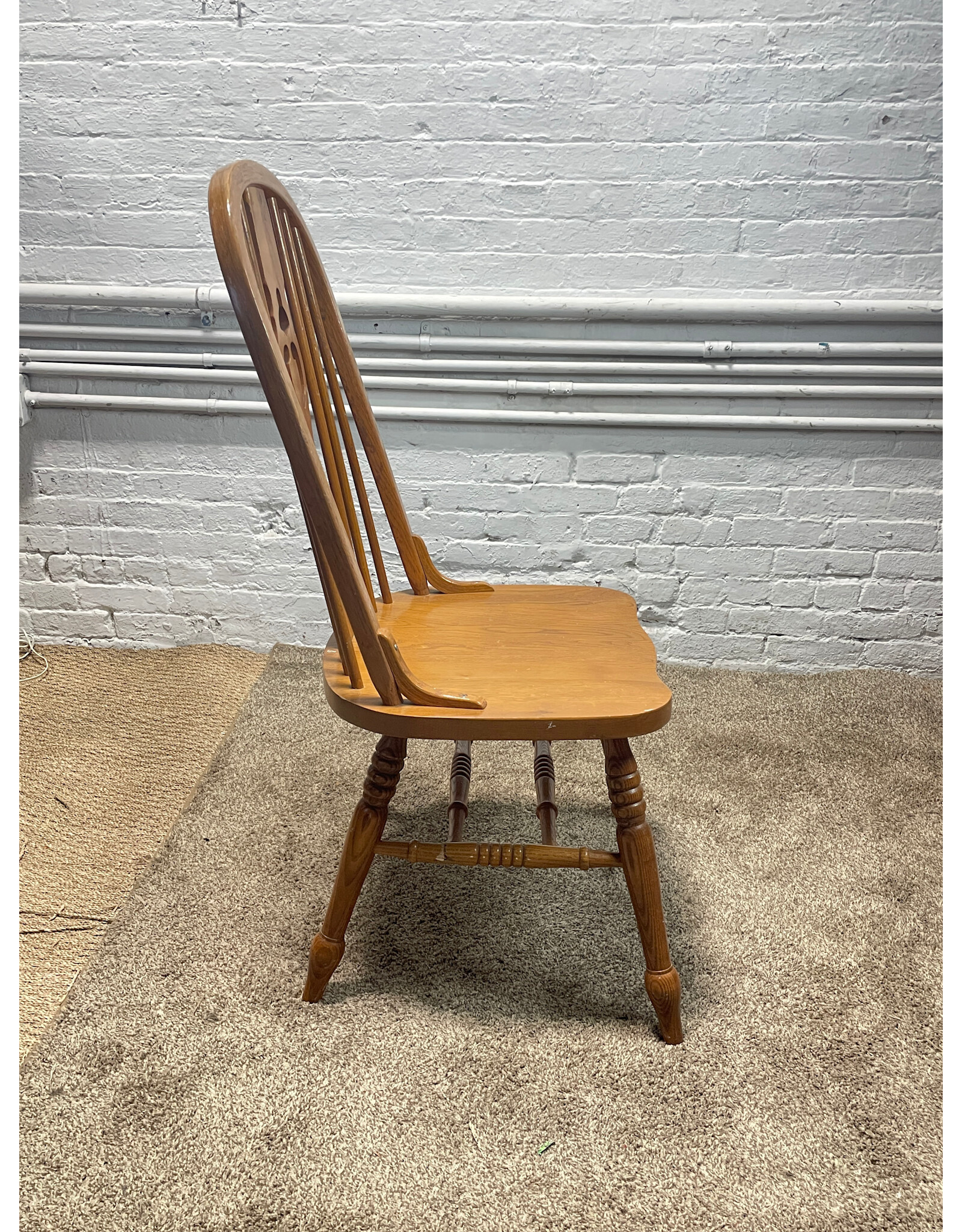 Oak Windsor Style Dining Chair