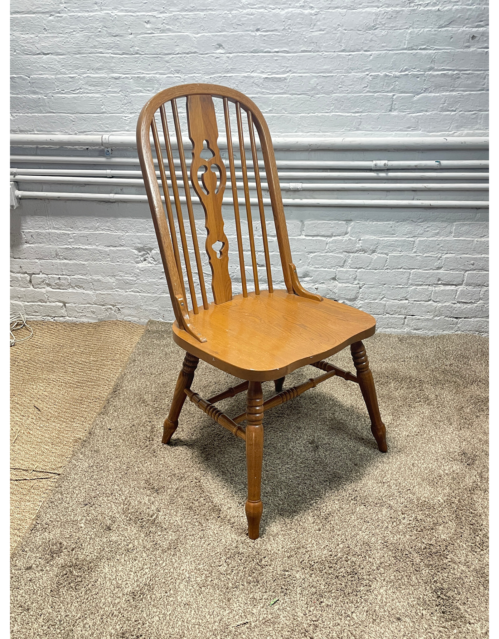 Oak Windsor Style Dining Chair