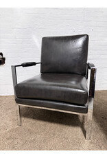 Ashley Leather Accent Lounge Chair
