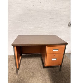 Single Pedestal Metal Desk