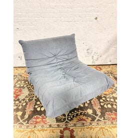 Ligne Roset Style Grey Bean Bag Chair