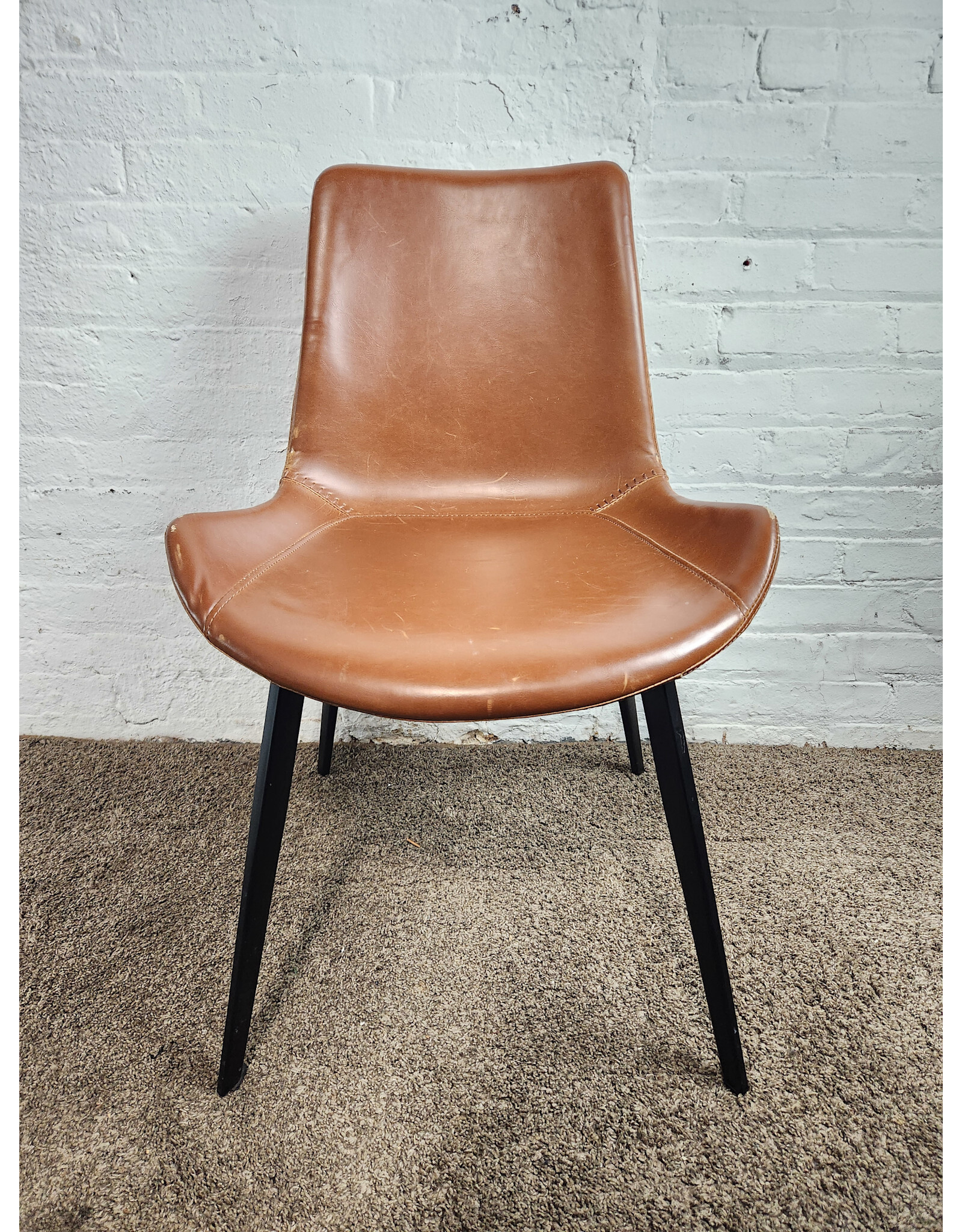 Arhaus Gage Tanner Faux Leather Dining Chair