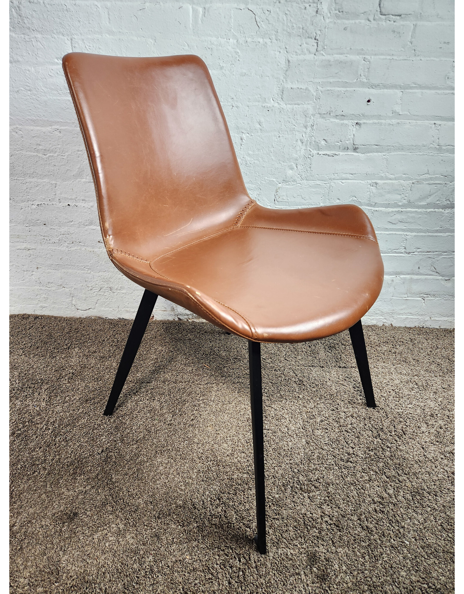 Arhaus Gage Tanner Faux Leather Dining Chair