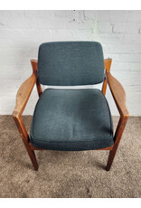 Vintage Jens Risom Style Upholstered Chair