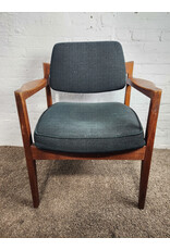 Vintage Jens Risom Style Upholstered Chair