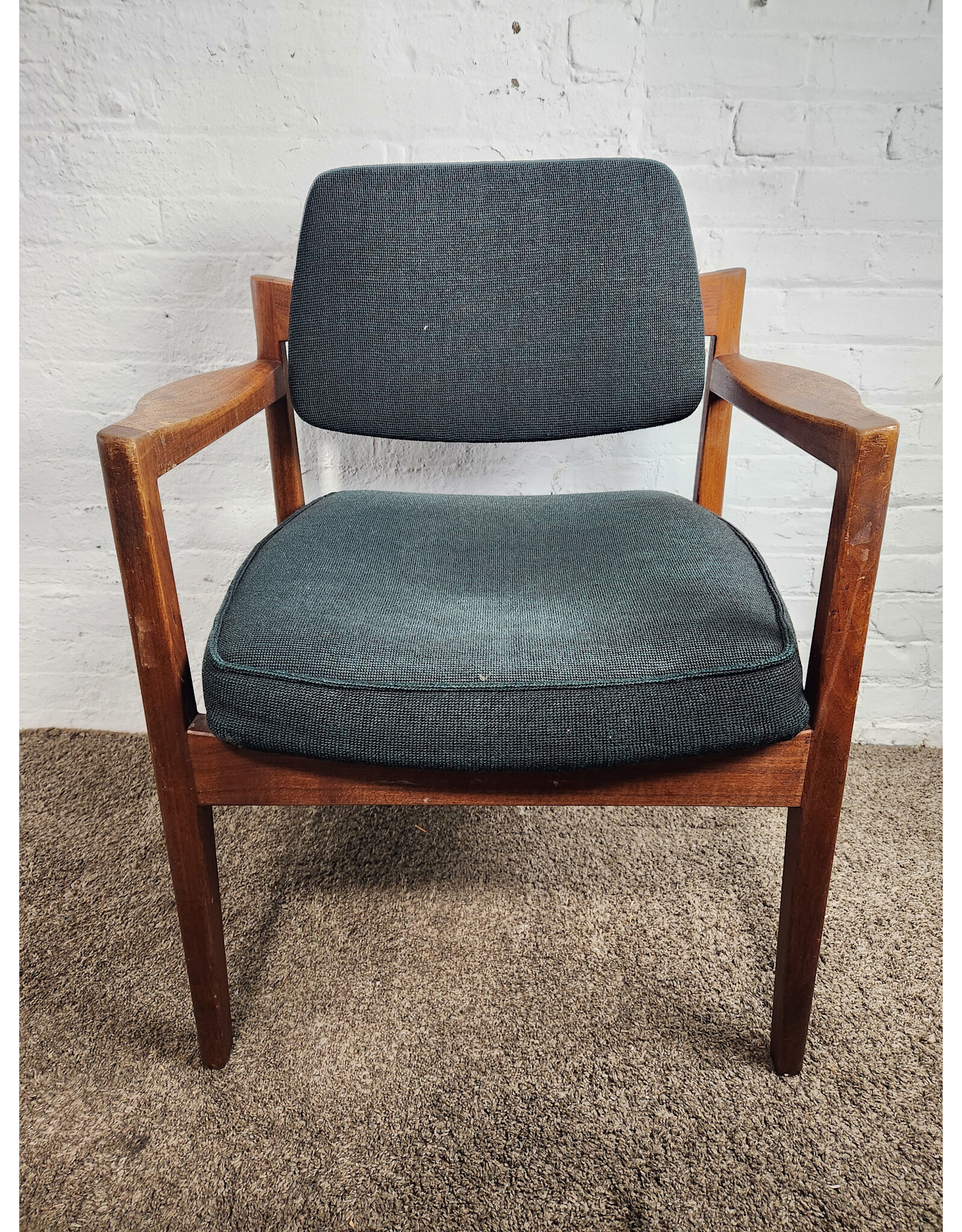 Vintage Jens Risom Style Upholstered Chair