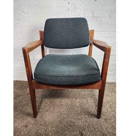 Vintage Jens Risom Style Upholstered Chair