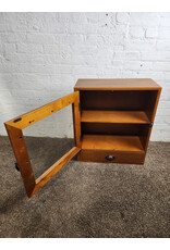 Vintage Wooden Mounted Storage Cabinet