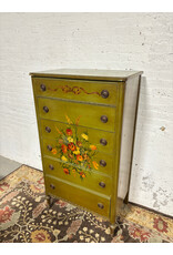Hand Painted Shabby Chic Tall Boy