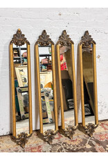 Antique Style Narrow Wall Mirror
