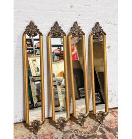 Antique Style Narrow Wall Mirror