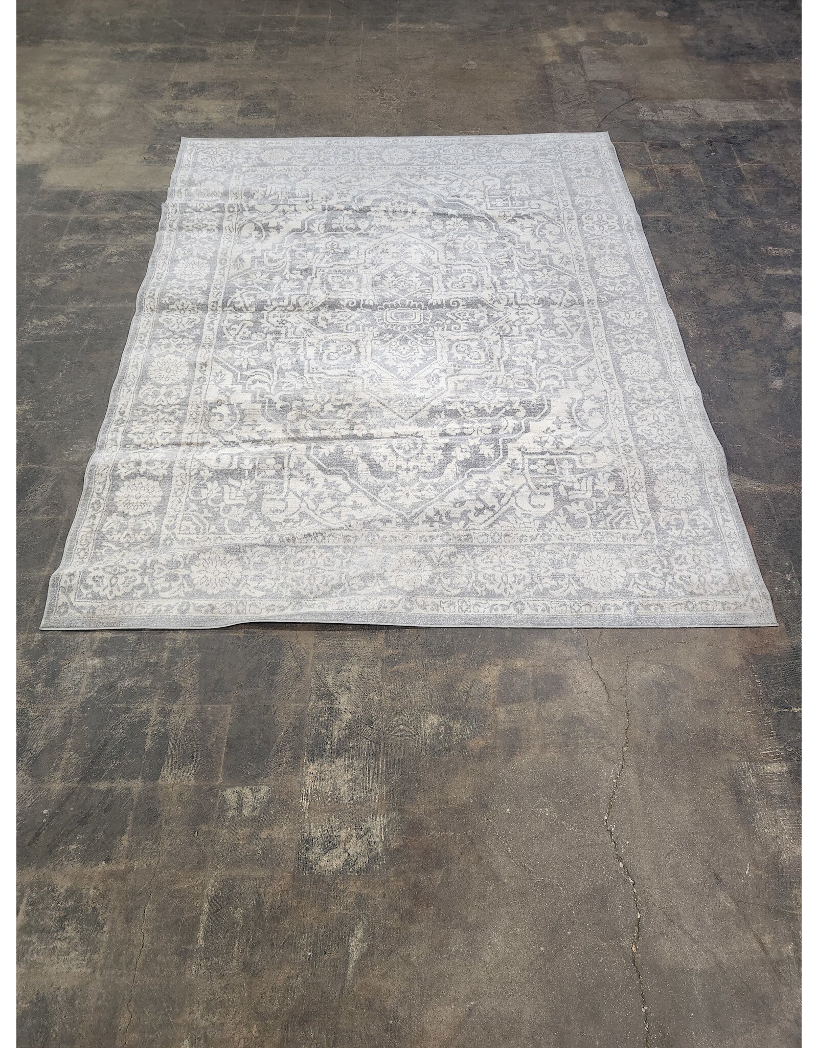 Safavieh Brentwood Light Grey and Ivory Area Rug