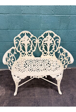 Antique Victorian Style Cast Iron Garden Bench