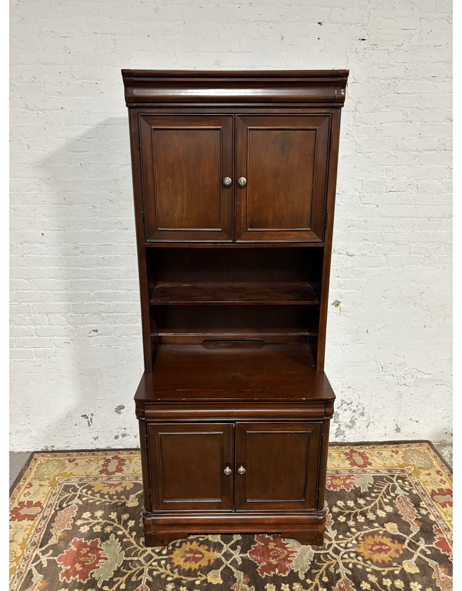 Sauder Palladia Library With Doors