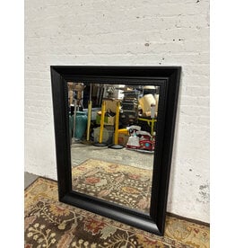 Restoration Hardware Black Framed Mirror