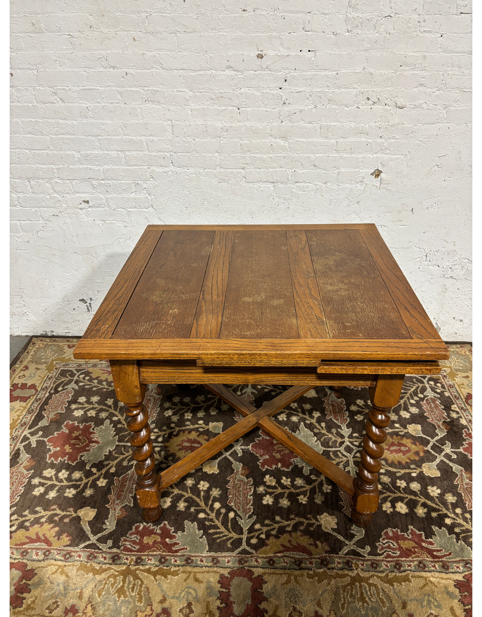 Oak Expanding Pub Table
