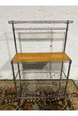 Metal & Wood Bakers Rack