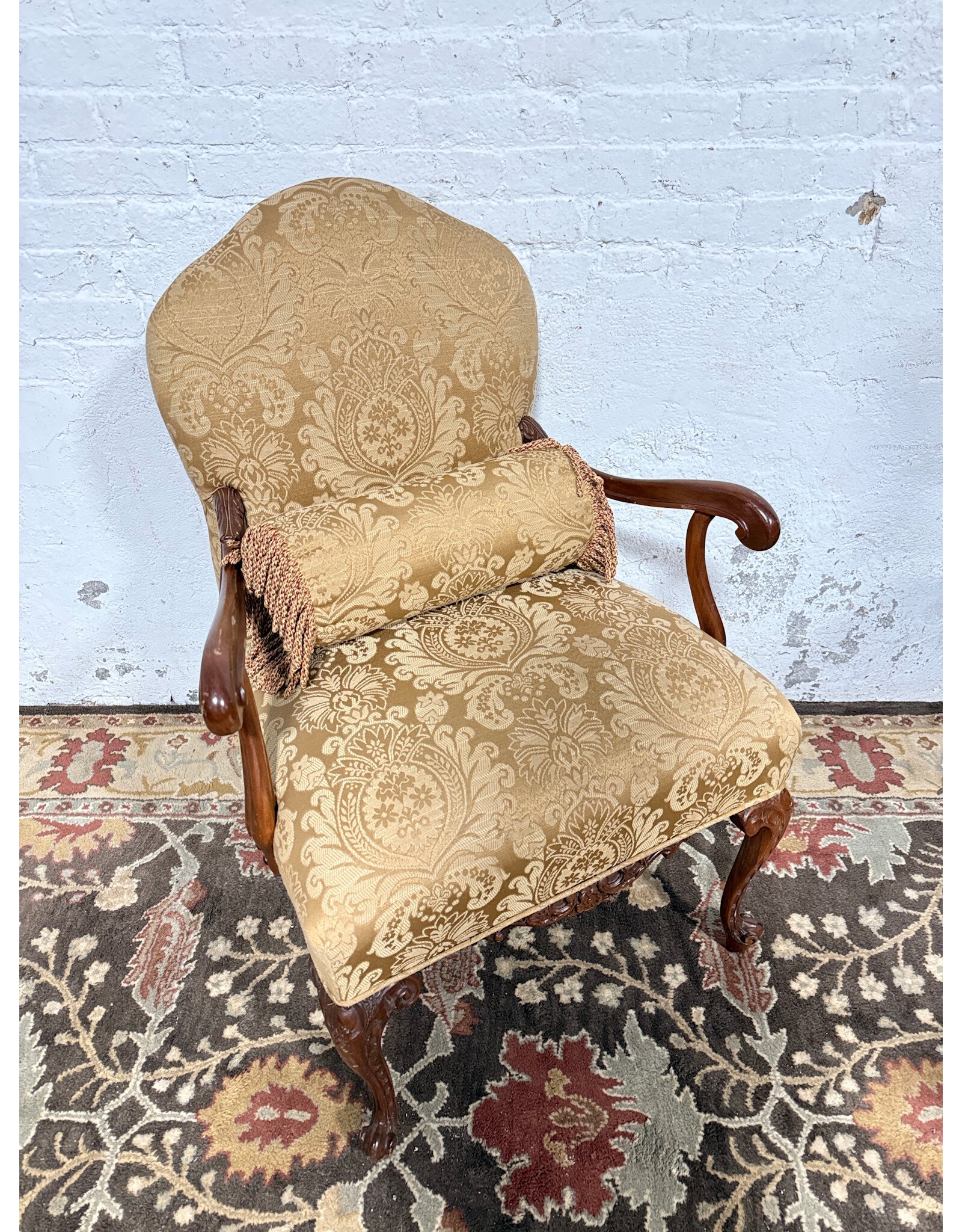 Vintage French Style Arm Lounge Chair