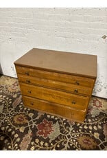 Walnut 4 Drawer Dresser