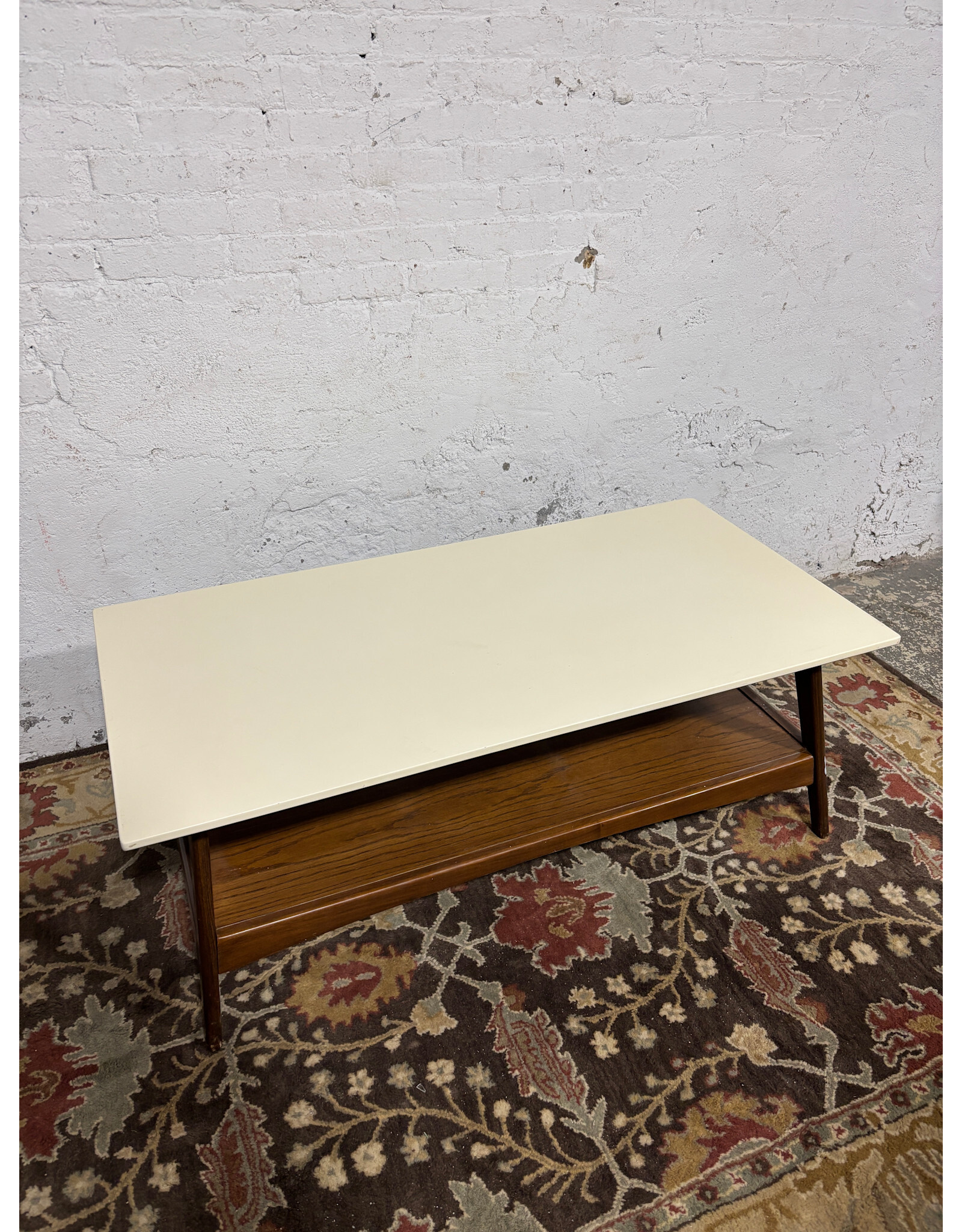 Madison Park Parker Mid-Century Solid Wood Coffee Table