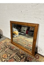 Rectangular Oak Mirror