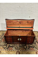 Red Wooden Sideboard