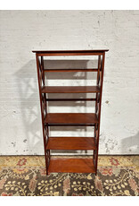 Montego 5 Tier Bookcase Walnut