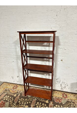 Montego 5 Tier Bookcase Walnut