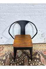 Metropolis Metal Arm Chair