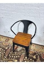 Metropolis Metal Arm Chair