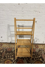 Bamboo Ladder Shelf