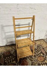 Bamboo Ladder Shelf
