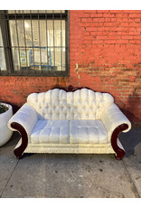 White Vintage Loveseat