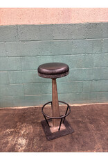 Black Industrial Style Stool