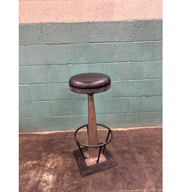 Black Industrial Style Stool