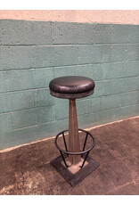Black Industrial Style Stool