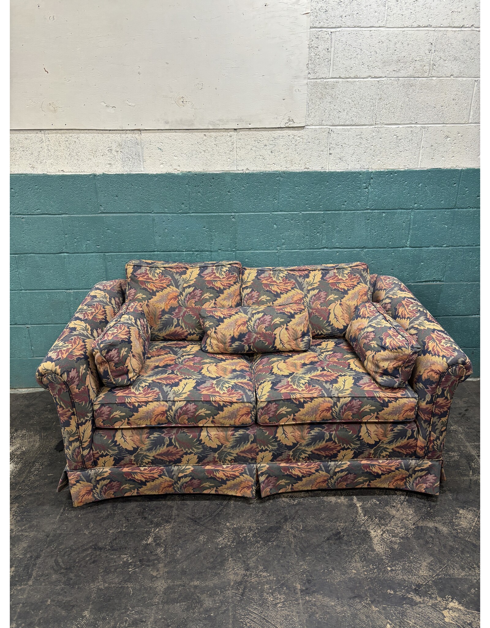 Ethan Allen Floral Loveseat