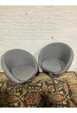 Ikea Gray Swivel Chair