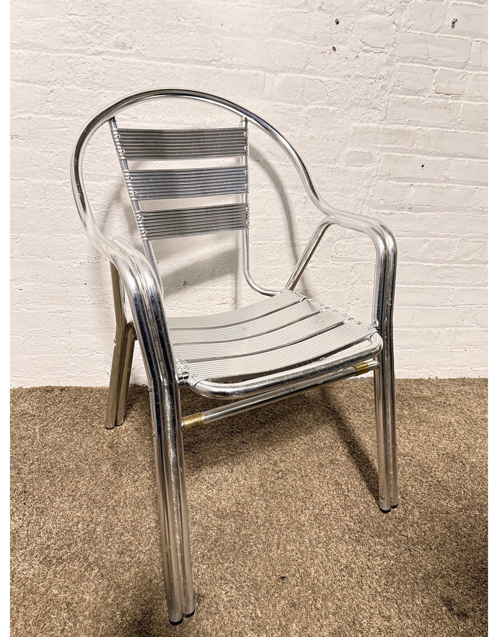 Lila Modern Aluminum Stackable Chair