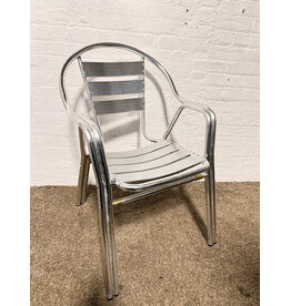 Lila Modern Aluminum Stackable Chair
