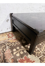 Hangzhou Slightly Rustic Black 4-Drawer Coffee Table