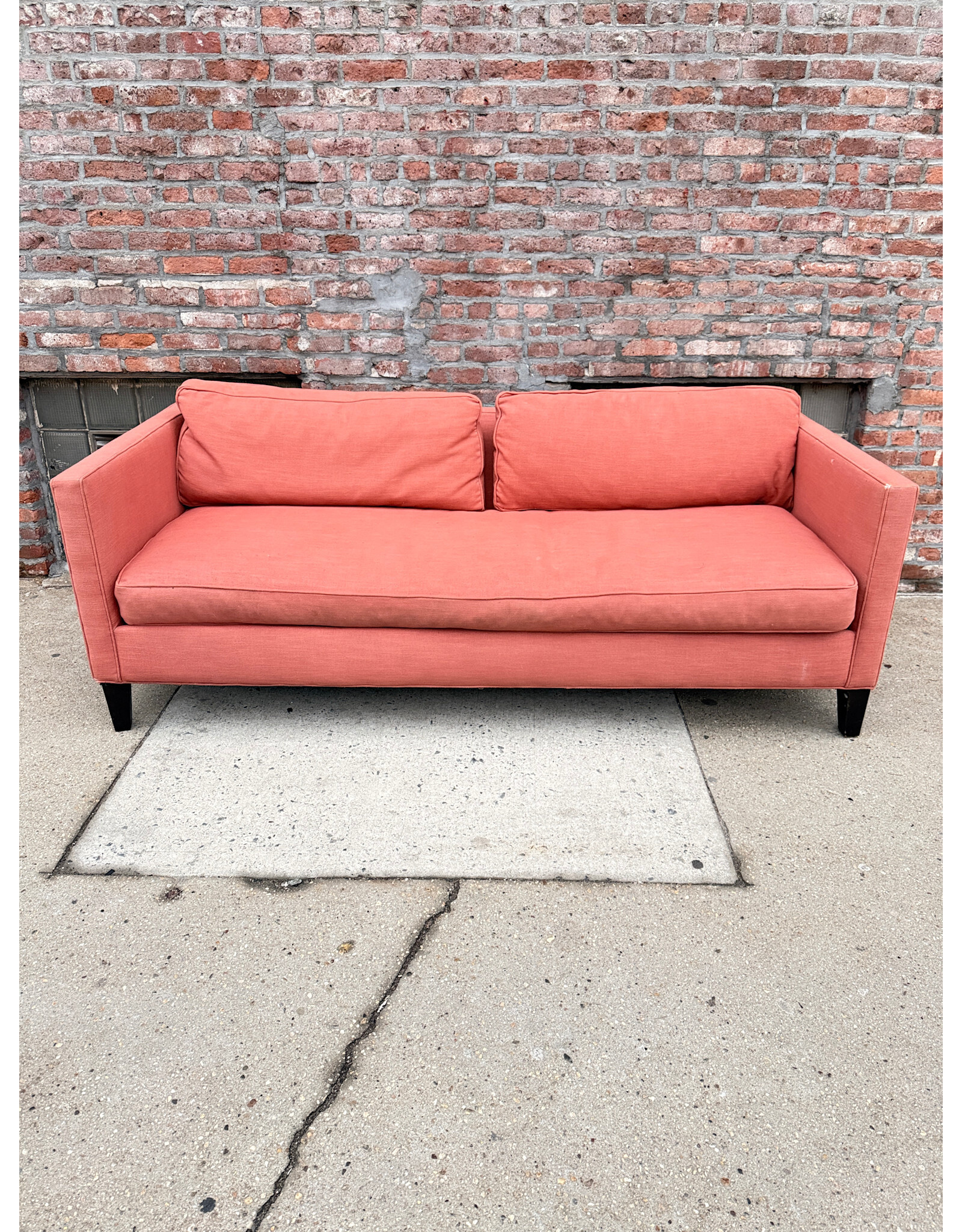 West Elm West Elm Orange Sofa