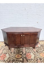 Traditional Wood Corner Tv Stand