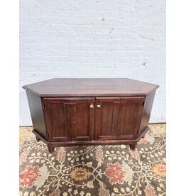 Traditional Wood Corner Tv Stand