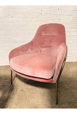 West Elm West Elm Valentina Pink Lounge Chair